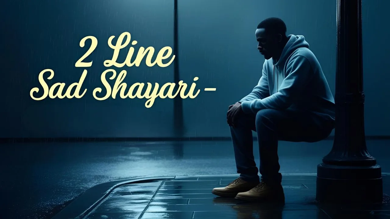 2 Line Sad Shayari