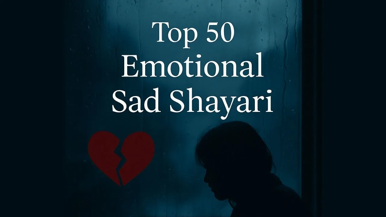 Top 50 Emotional Sad Shayari | 2 Line Shayari Hindi