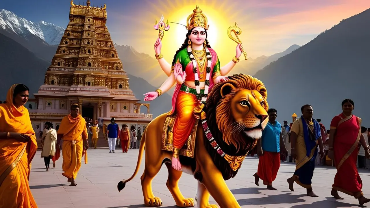 Vaishno Devi Chalisa in Hindi