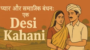 प्यार और सामाजिक बंधन: एक Desi Kahani